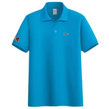High Quality 2020 New Mens Short Sleeve Polos Shirts Casual-Design Brand Cotton Polos Homme Fashion Summer Sportswear Male Tops