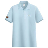 High Quality 2020 New Mens Short Sleeve Polos Shirts Casual-Design Brand Cotton Polos Homme Fashion Summer Sportswear Male Tops