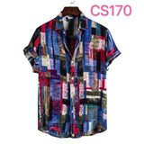 Floral Hawaiian Aloha Shirt Men 2020 Summer Short Sleeve Quick Dry Beach Wear Casual Button Down Vacation Clothing Chemise Homme