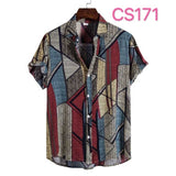 Floral Hawaiian Aloha Shirt Men 2020 Summer Short Sleeve Quick Dry Beach Wear Casual Button Down Vacation Clothing Chemise Homme