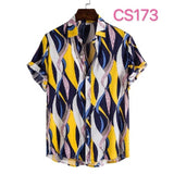 Floral Hawaiian Aloha Shirt Men 2020 Summer Short Sleeve Quick Dry Beach Wear Casual Button Down Vacation Clothing Chemise Homme