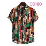 Floral Hawaiian Aloha Shirt Men 2020 Summer Short Sleeve Quick Dry Beach Wear Casual Button Down Vacation Clothing Chemise Homme