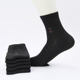 5pair=10pcs Men Socks Classic Business Brand Calcetines Hombre Socks Men High Quality Breathable Cotton Casual Male Socks Meias