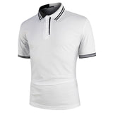 KB Men Polo Men Shirt Short Sleeve Polo Shirt Contrast Color Polo New Clothing Summer Streetwear Casual Fashion Men tops