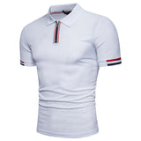 KB Men Polo Men Shirt Short Sleeve Polo Shirt Contrast Color Polo New Clothing Summer Streetwear Casual Fashion Men tops