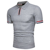 KB Men Polo Men Shirt Short Sleeve Polo Shirt Contrast Color Polo New Clothing Summer Streetwear Casual Fashion Men tops