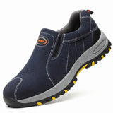 Male Safety Shoes Indestructible Work Shoes Puncture-Proof Work Sneakers Men Shoes Non-slip Work Boots Steel Toe Shoes Footwear