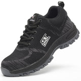 Male Safety Shoes Indestructible Work Shoes Puncture-Proof Work Sneakers Men Shoes Non-slip Work Boots Steel Toe Shoes Footwear