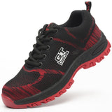 Male Safety Shoes Indestructible Work Shoes Puncture-Proof Work Sneakers Men Shoes Non-slip Work Boots Steel Toe Shoes Footwear