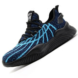 Male Safety Shoes Indestructible Work Shoes Puncture-Proof Work Sneakers Men Shoes Non-slip Work Boots Steel Toe Shoes Footwear
