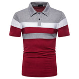 Men Polo Shirt 2021 Summer Fashion Classic Casual Tops Short Sleeves Cotton High Quality Mandarin Collar Men Slim Polo Homme