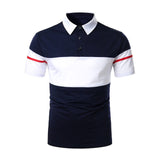 Men Polo Shirt 2021 Summer Fashion Classic Casual Tops Short Sleeves Cotton High Quality Mandarin Collar Men Slim Polo Homme