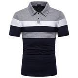 Men Polo Shirt 2021 Summer Fashion Classic Casual Tops Short Sleeves Cotton High Quality Mandarin Collar Men Slim Polo Homme