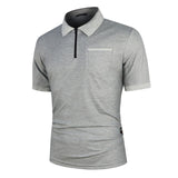 KB Men Polo Men Shirt Short Sleeve Polo Shirt Contrast Color Polo New Clothing Summer Streetwear Casual Fashion Men tops