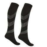 Compression Stockings Blood Circulation Promotion Slimming Compression Socks Anti-Fatigue Comfortable Solid Color Socks