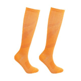 Compression Stockings Blood Circulation Promotion Slimming Compression Socks Anti-Fatigue Comfortable Solid Color Socks