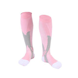 Compression Stockings Blood Circulation Promotion Slimming Compression Socks Anti-Fatigue Comfortable Solid Color Socks