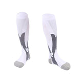 Compression Stockings Blood Circulation Promotion Slimming Compression Socks Anti-Fatigue Comfortable Solid Color Socks