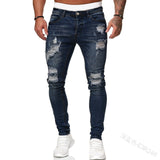 Mens Jeans Denim Pocket Pants Summer Autumn Thin Slim Regular Fit Straight Jeans Elasticity Stretchy Male