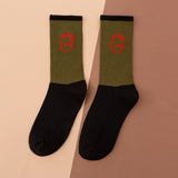 Men socks Travis Scott Skate Crew Socks Men Sport Travis Scott Cactus Jack Bandanas Socks Streetwear Hip Hop gifts for men
