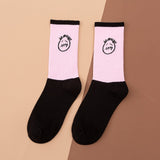 Men socks Travis Scott Skate Crew Socks Men Sport Travis Scott Cactus Jack Bandanas Socks Streetwear Hip Hop gifts for men