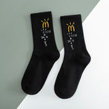 Men socks Travis Scott Skate Crew Socks Men Sport Travis Scott Cactus Jack Bandanas Socks Streetwear Hip Hop gifts for men