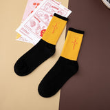 Men socks Travis Scott Skate Crew Socks Men Sport Travis Scott Cactus Jack Bandanas Socks Streetwear Hip Hop gifts for men