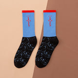 Men socks Travis Scott Skate Crew Socks Men Sport Travis Scott Cactus Jack Bandanas Socks Streetwear Hip Hop gifts for men