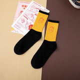 Men socks Travis Scott Skate Crew Socks Men Sport Travis Scott Cactus Jack Bandanas Socks Streetwear Hip Hop gifts for men