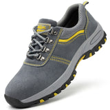 Male Safety Shoes Indestructible Work Shoes Puncture-Proof Work Sneakers Men Shoes Non-slip Work Boots Steel Toe Shoes Footwear