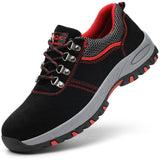 Male Safety Shoes Indestructible Work Shoes Puncture-Proof Work Sneakers Men Shoes Non-slip Work Boots Steel Toe Shoes Footwear