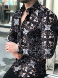 Men's shirt New Hawaiian Shirts Men Single Button Shirts Wild Shirts Printed  Male Blouses 2021