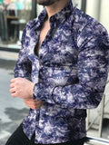 Men's shirt New Hawaiian Shirts Men Single Button Shirts Wild Shirts Printed  Male Blouses 2021