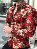 Men's shirt New Hawaiian Shirts Men Single Button Shirts Wild Shirts Printed  Male Blouses 2021