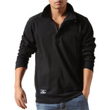 Soqoool Casual Shirts Men Autumn Loose Long Sleeved Tactical Shirts Military Big Size Business Leisure Men Polo Shirt