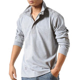 Soqoool Casual Shirts Men Autumn Loose Long Sleeved Tactical Shirts Military Big Size Business Leisure Men Polo Shirt