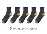 2021 New Japanese Harajuku Socks Winter Warm Men's Socks Thicke Terry Breathable High Quality Casual Business Socks Cotton Male