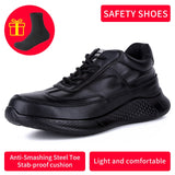 WorkSafety Shoes Men Boots Women Steel Toe Cap Sport Snekers Puncture Proof Crash Proof Light Wear Resistant Industrial Quality