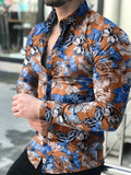 Men's shirt for men clothing social male Blouse Hawaiian long sleeve cardigan blouses and button up Luxury man wholesale 2021