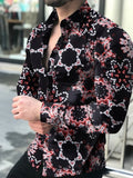 Men's shirt for men clothing social male Blouse Hawaiian long sleeve cardigan blouses and button up Luxury man wholesale 2021