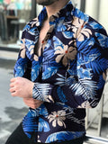 Men's shirt for men clothing social male Blouse Hawaiian long sleeve cardigan blouses and button up Luxury man wholesale 2021