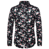 M-5XL Dot-Print Business Casual Shirts for Summer Short Sleeve Regular Large Size Formal Clothing Mens Office Button Up Blouses