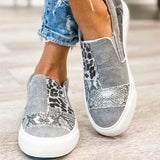 YKURAE Women Autumn  Flat Shoes PU Canvas Gladiator Shoes Women Designers Wedge Ladies Casual Beach Office Party Sneakers FL346