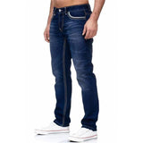 Straight Jeans Men High Waist Jean Spring Summer Boyfriend Jeans Streetwear Skinny Cacual Designer Long Denim Pants Trousers