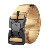 Magnet Buckle Outdoor Men's Tactical Belt Magnetic Unisex Function Combat Survival High Quality Nylon Sports Cycling belts 2021
