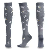 Compression Socks Men Women Knee High Stockings 20-30 MmHg Fit Medical Edema Diabetes Varicose Veins Running Compression Socks