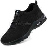 High Quality Men's Boots Safety Shoes Steel Toe Puncture-Proof Work Boots Lightweight Safety Work Shoes Men Indestructible Shoes
