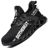High Quality Men's Boots Safety Shoes Steel Toe Puncture-Proof Work Boots Lightweight Safety Work Shoes Men Indestructible Shoes