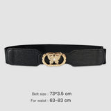 Gold chain belt elastic silver metal waist belts for women ceiture femme stretch cummerbunds ladies coat ketting riem waistband