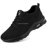 Fashion Safety Shoes Men Steel Toe Shoes Anti-puncture Work Sneakers Indestructible Work Safety Boots Male Shoes Work Boots Men